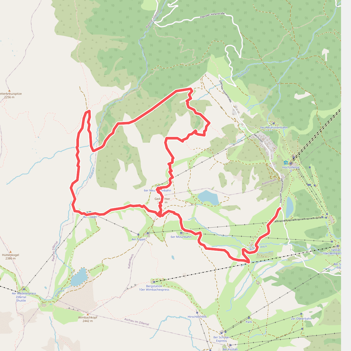 Wanderweg 34 - Kaltenbach