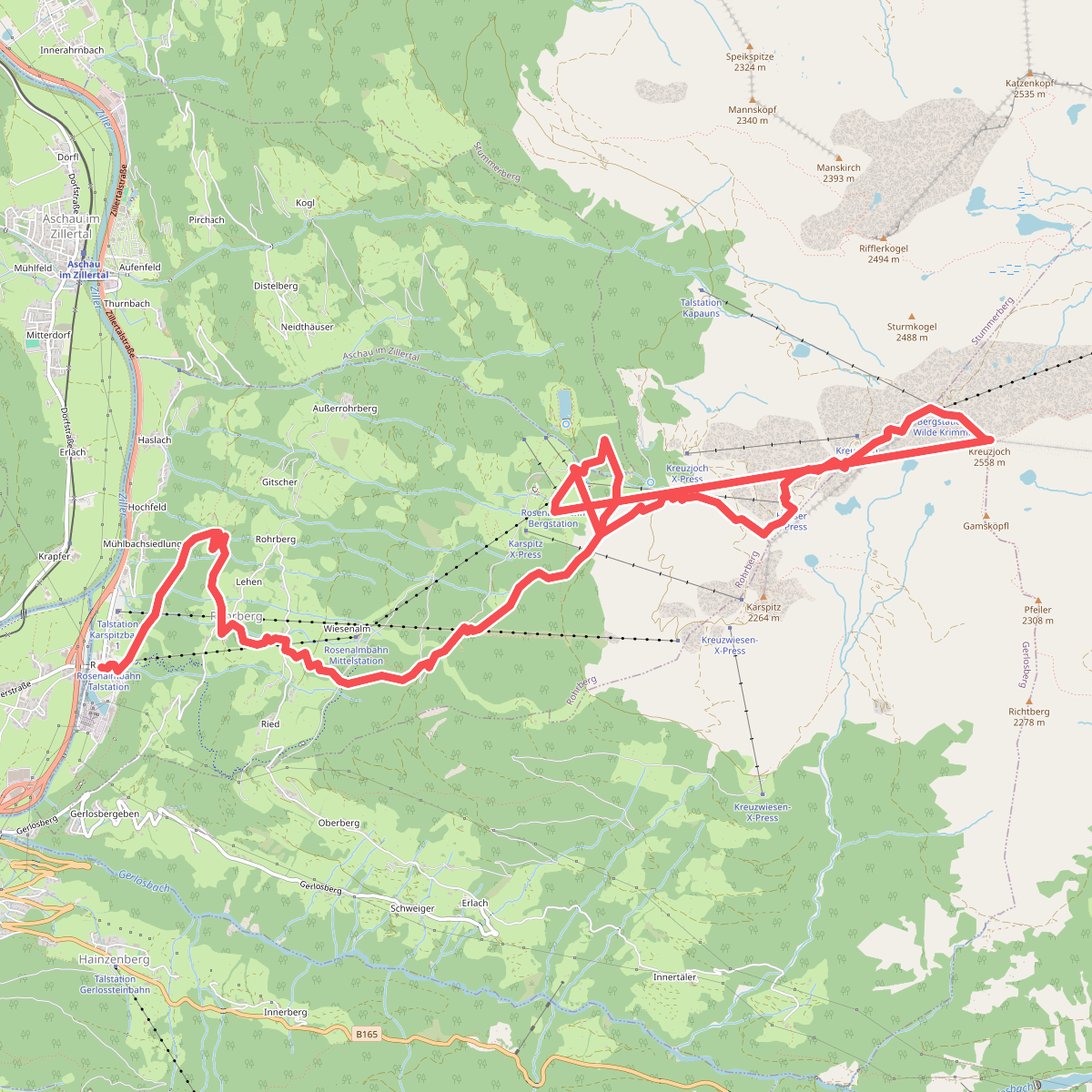 Zillertal-Arena Wanderweg 10