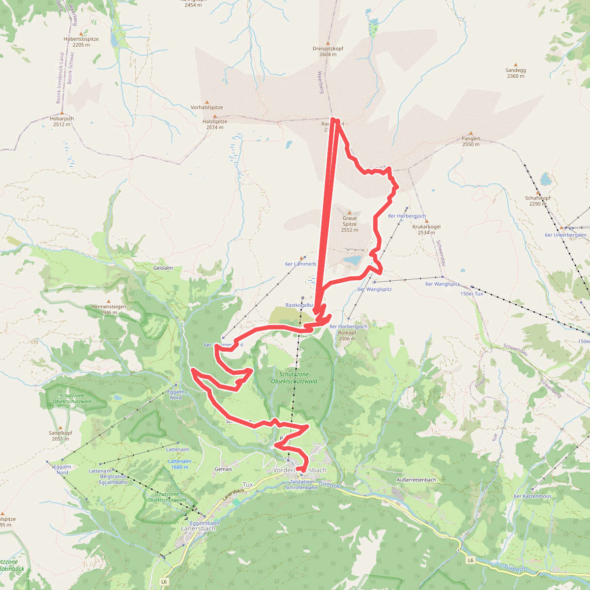Zillertal Wanderweg 51