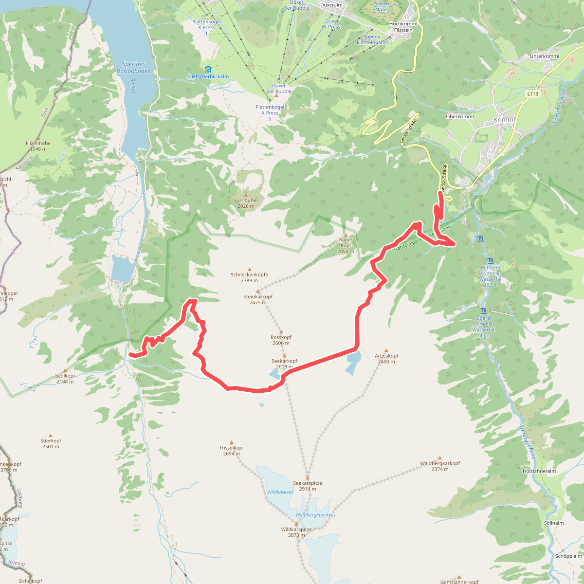 Wanderweg 543