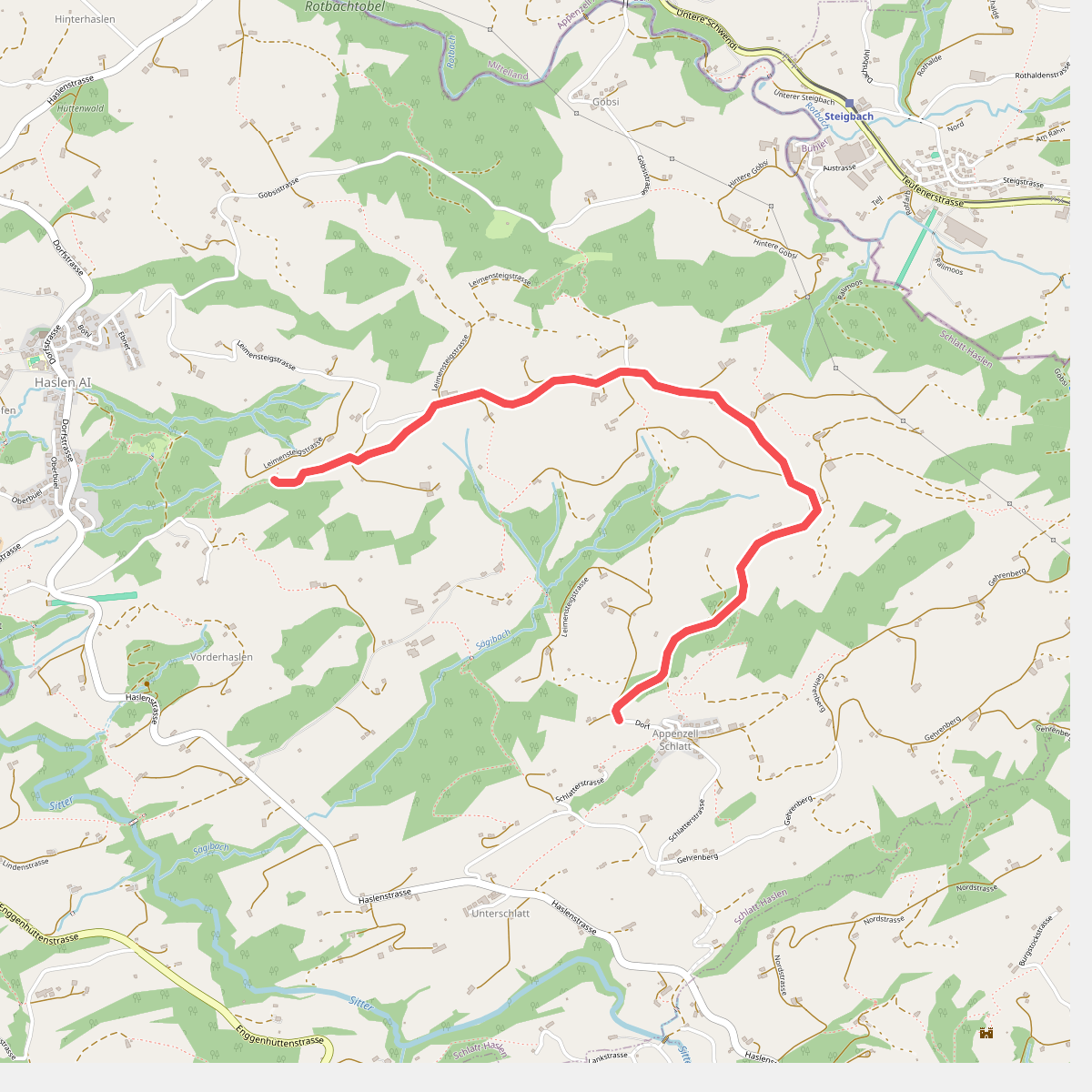 Aussichtsweg "obedöri"