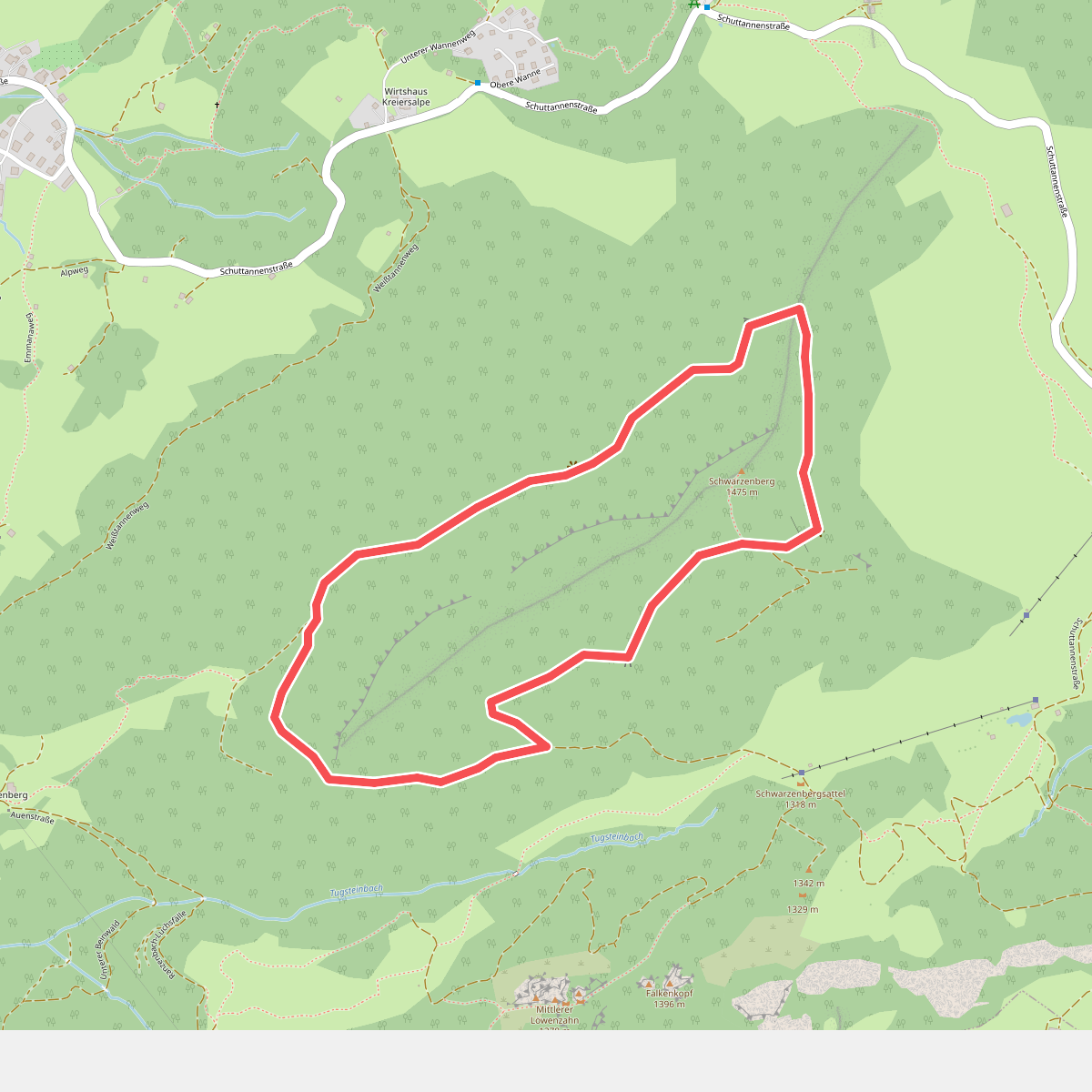 Schwarzenberg-Rundweg