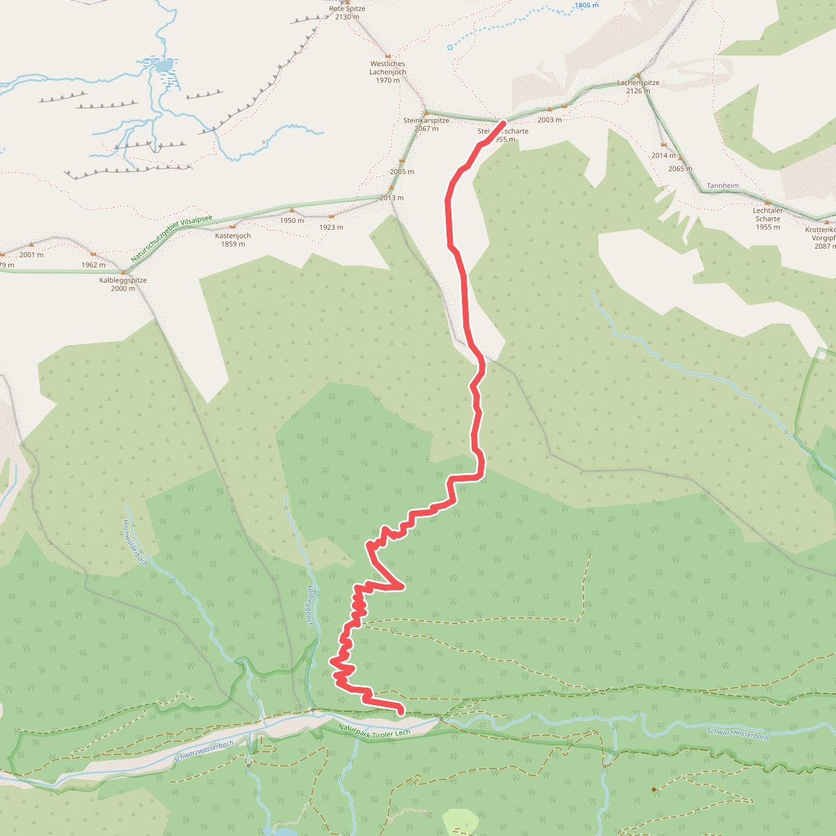 Wanderweg 425