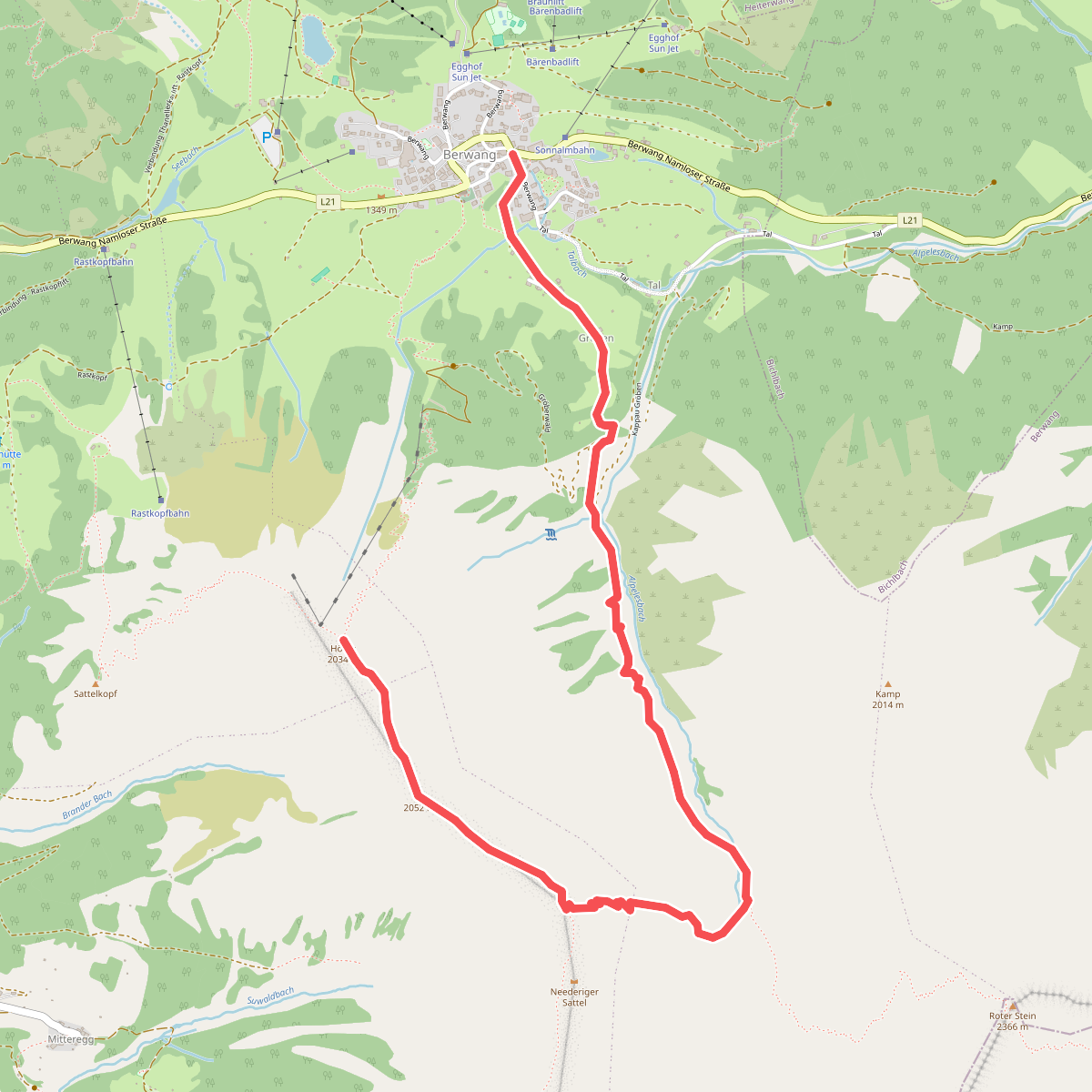 103 Berwang - Älple - Hönig