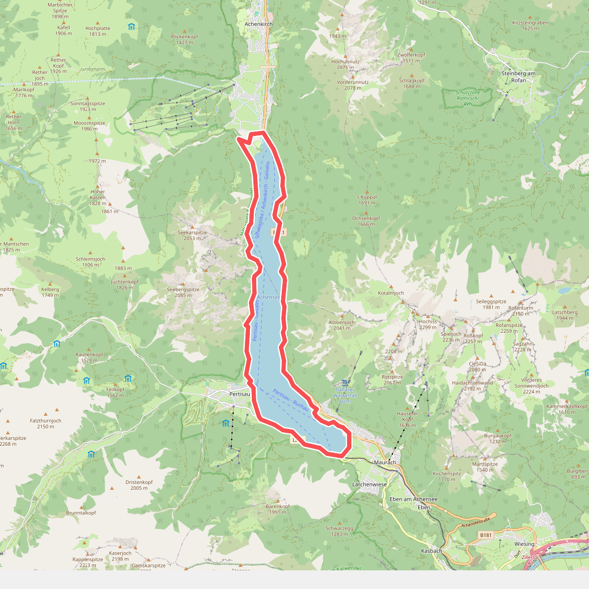 Rund um den Achensee