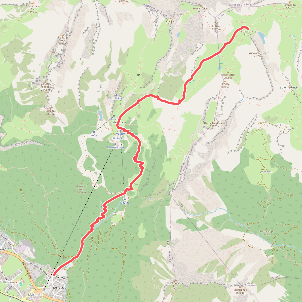 Wanderweg 401
