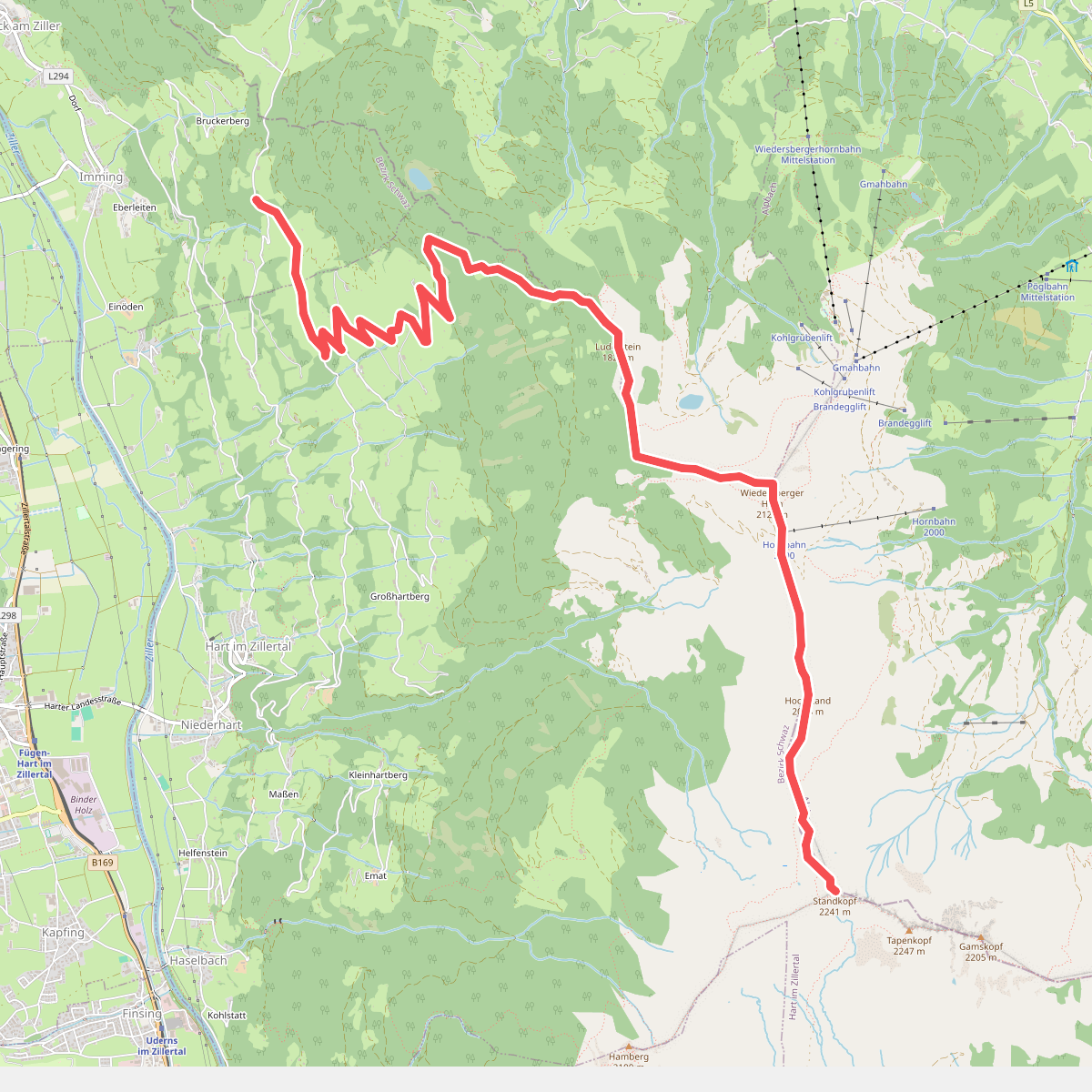Wanderweg 10