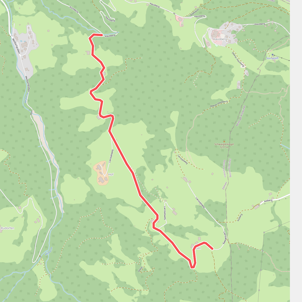 Wanderweg 26a - Wilder Kaiser