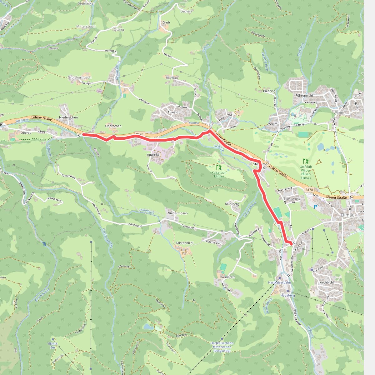 Wanderweg 28 - Ellmau