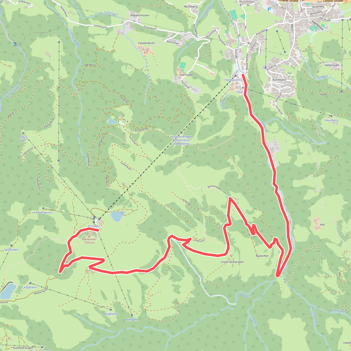 Wanderweg 2 - Ellmau