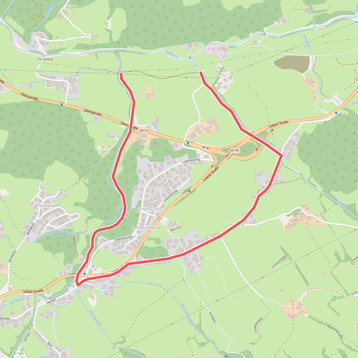 Wanderweg 56a - Söll