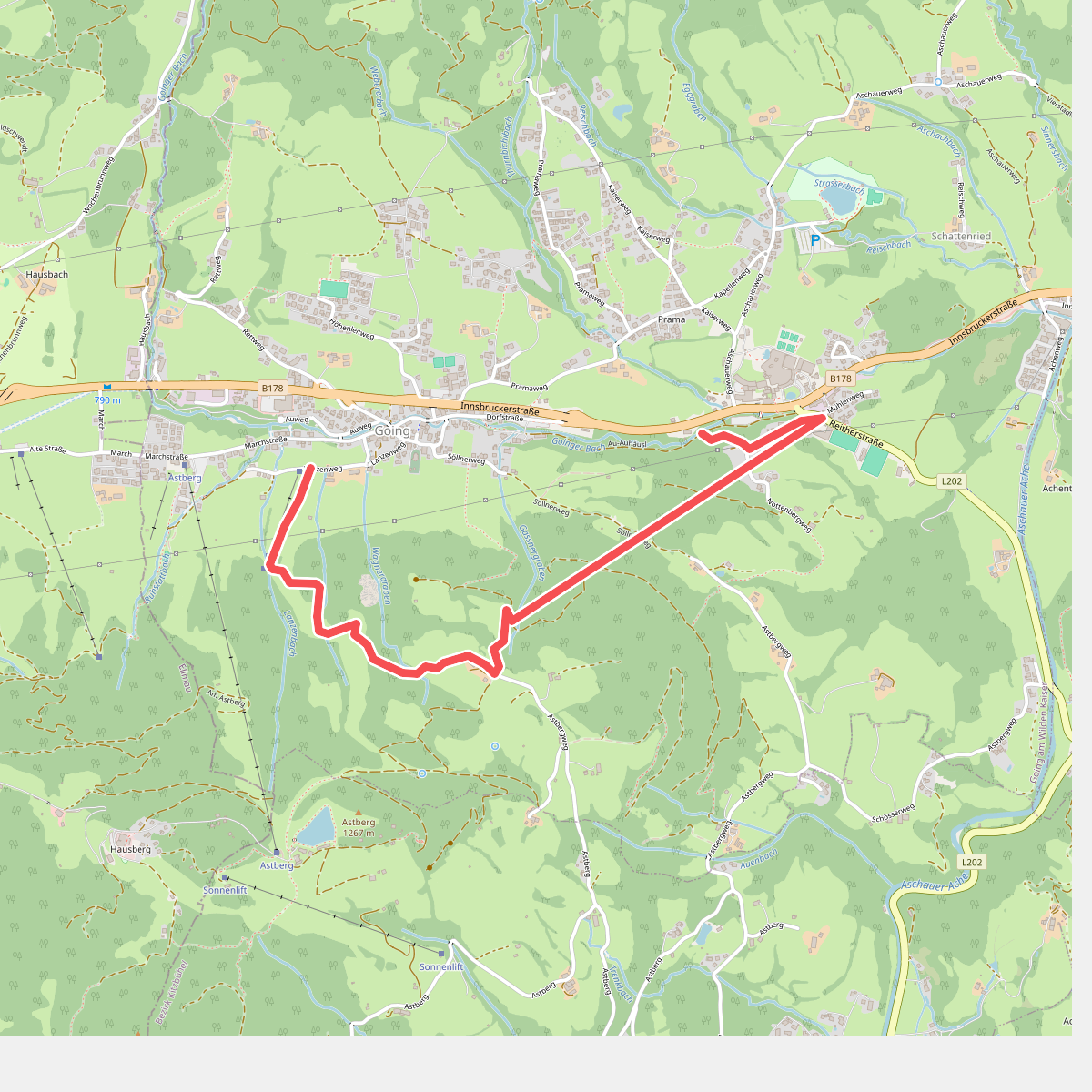 Wanderweg 6 - Going