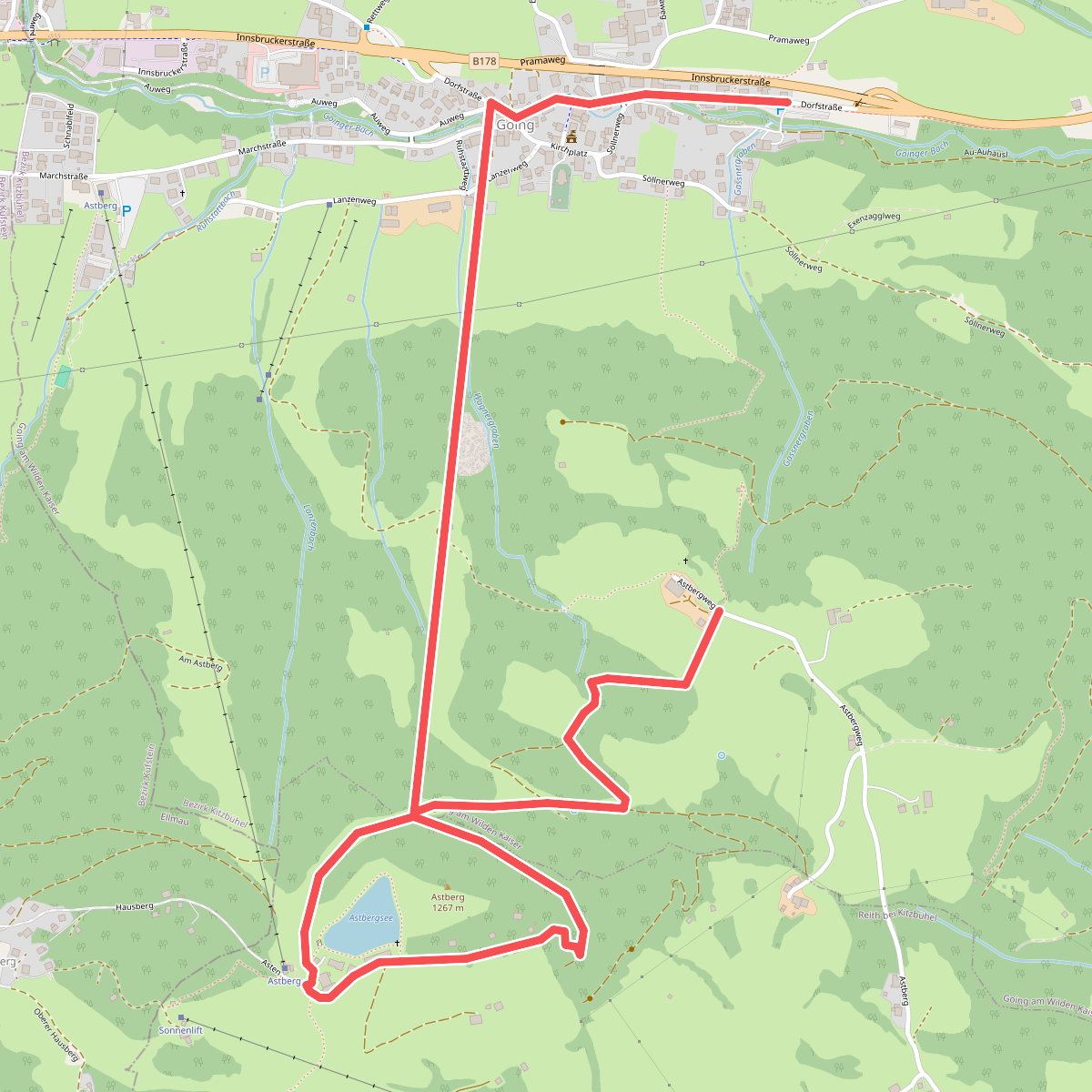 Wanderweg 7 - Going