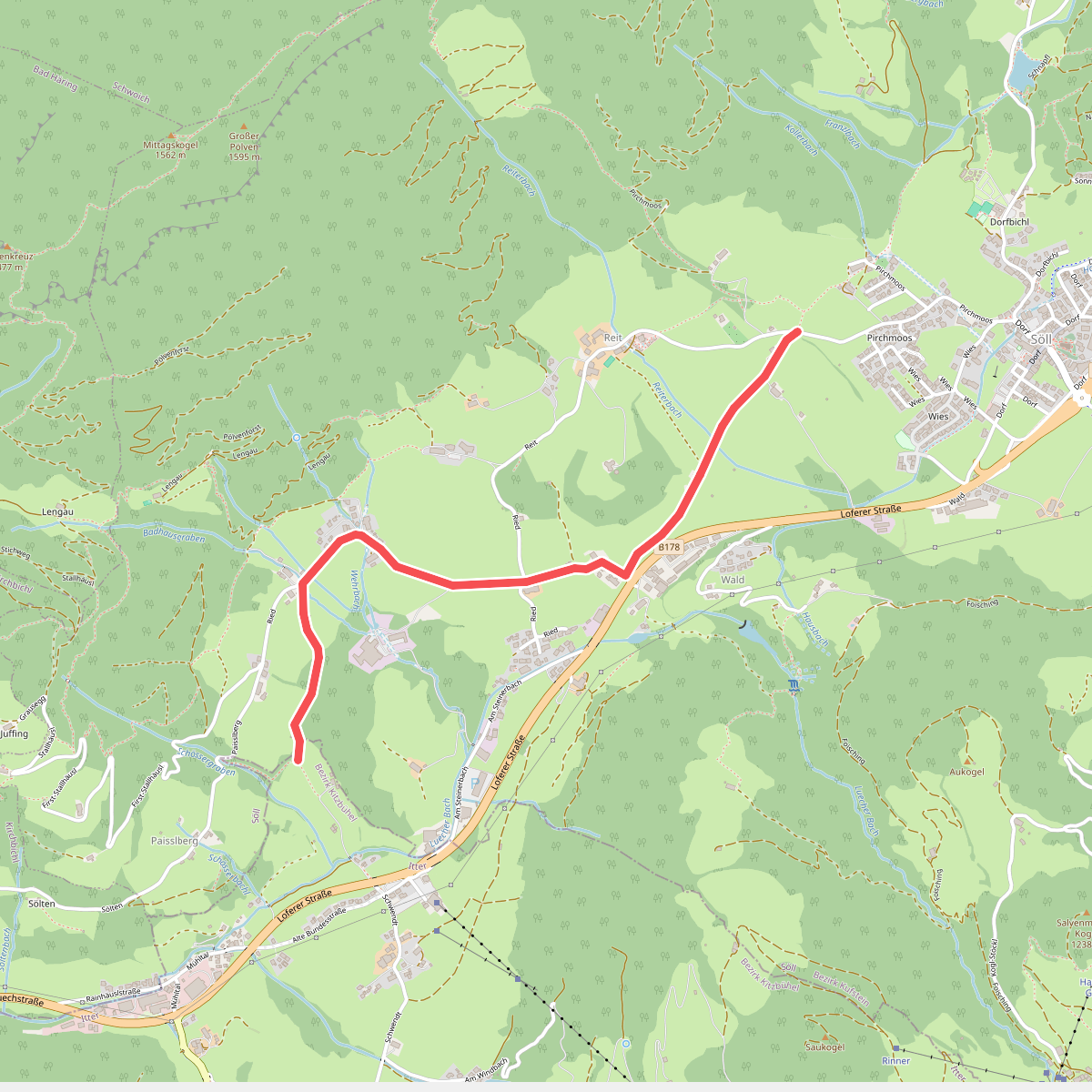 Wanderweg 7 - Söll