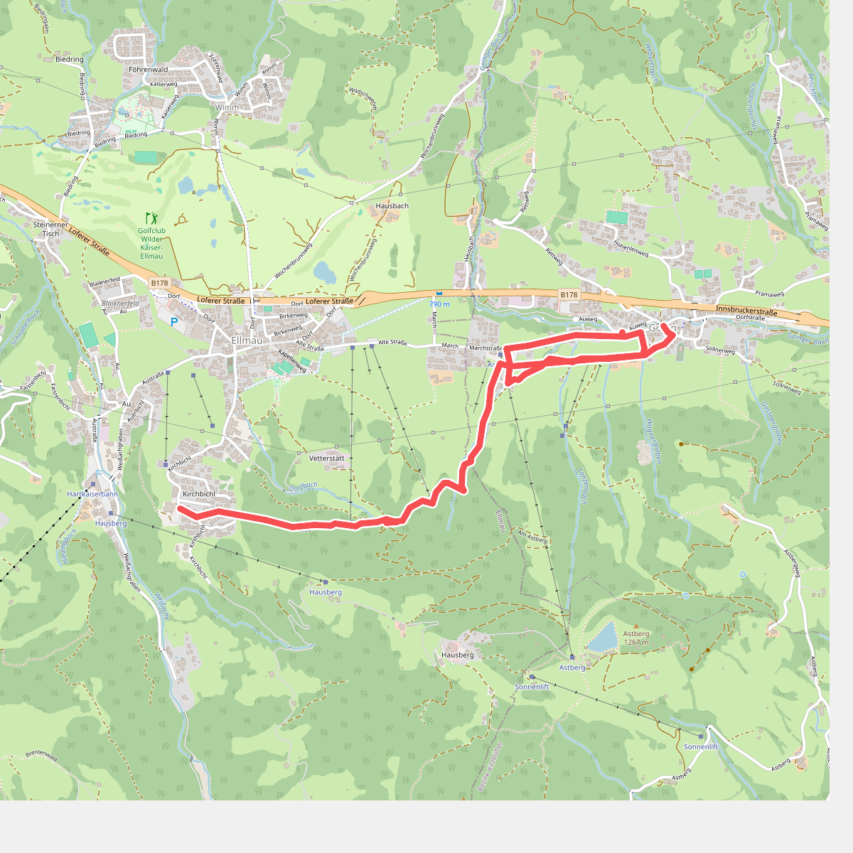 Wanderweg 8a - Going