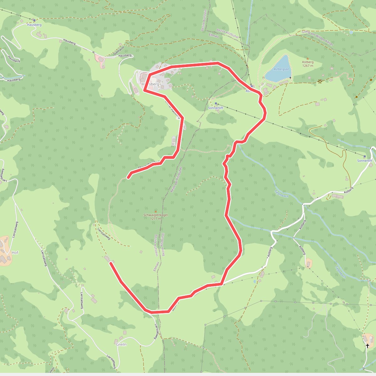 Wanderweg 9 - Wilder Kaiser