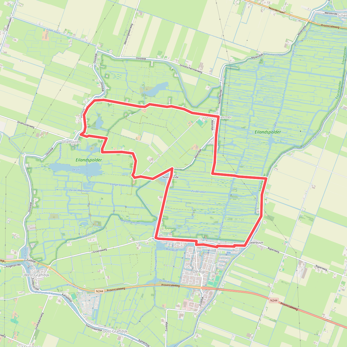 Haring- & Henneproute / Kerkepad