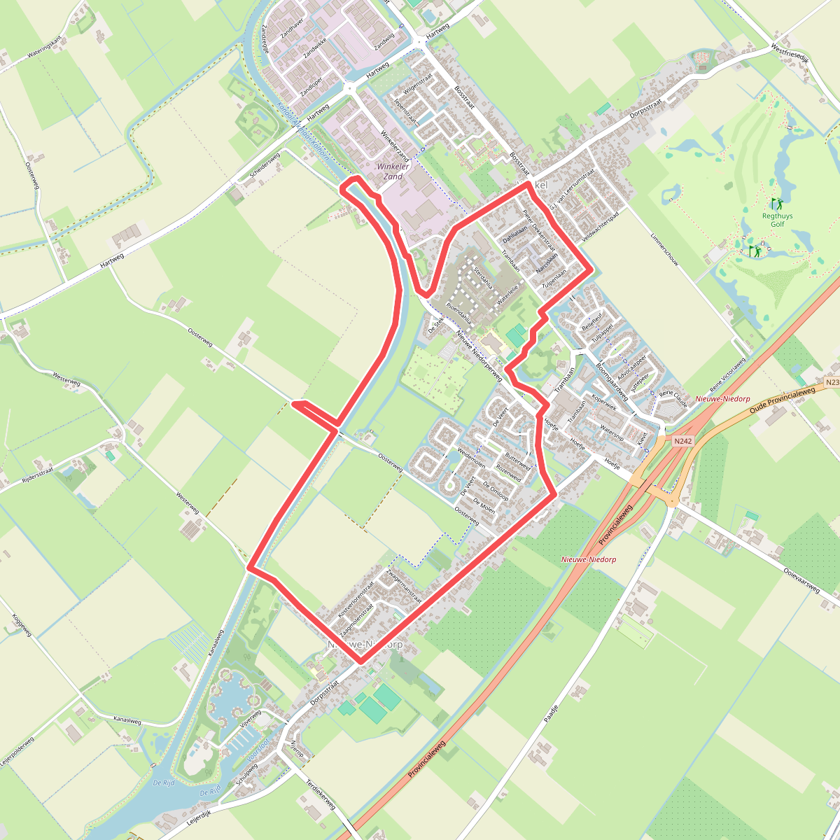Trambaanroute