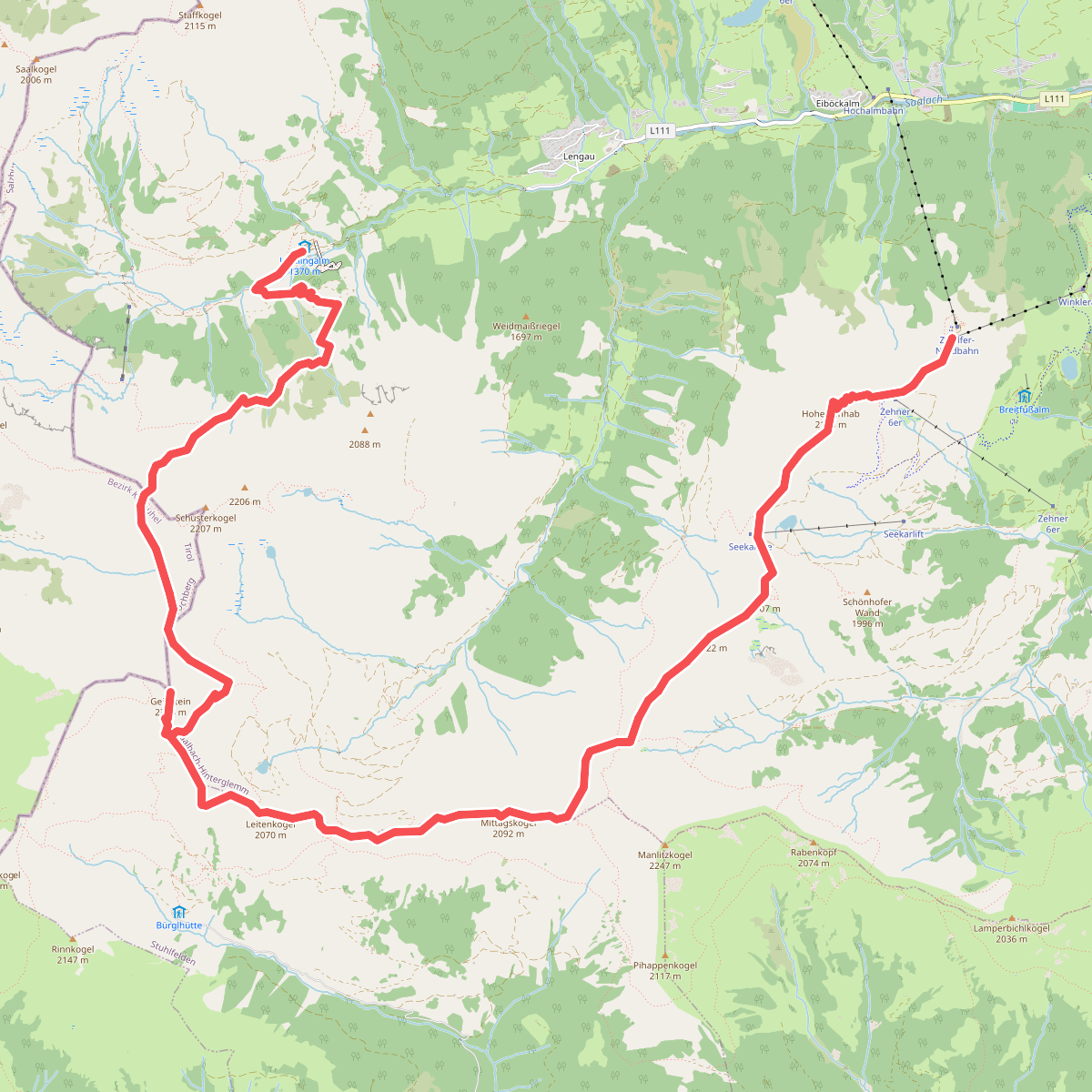 Wandertour Geißstein