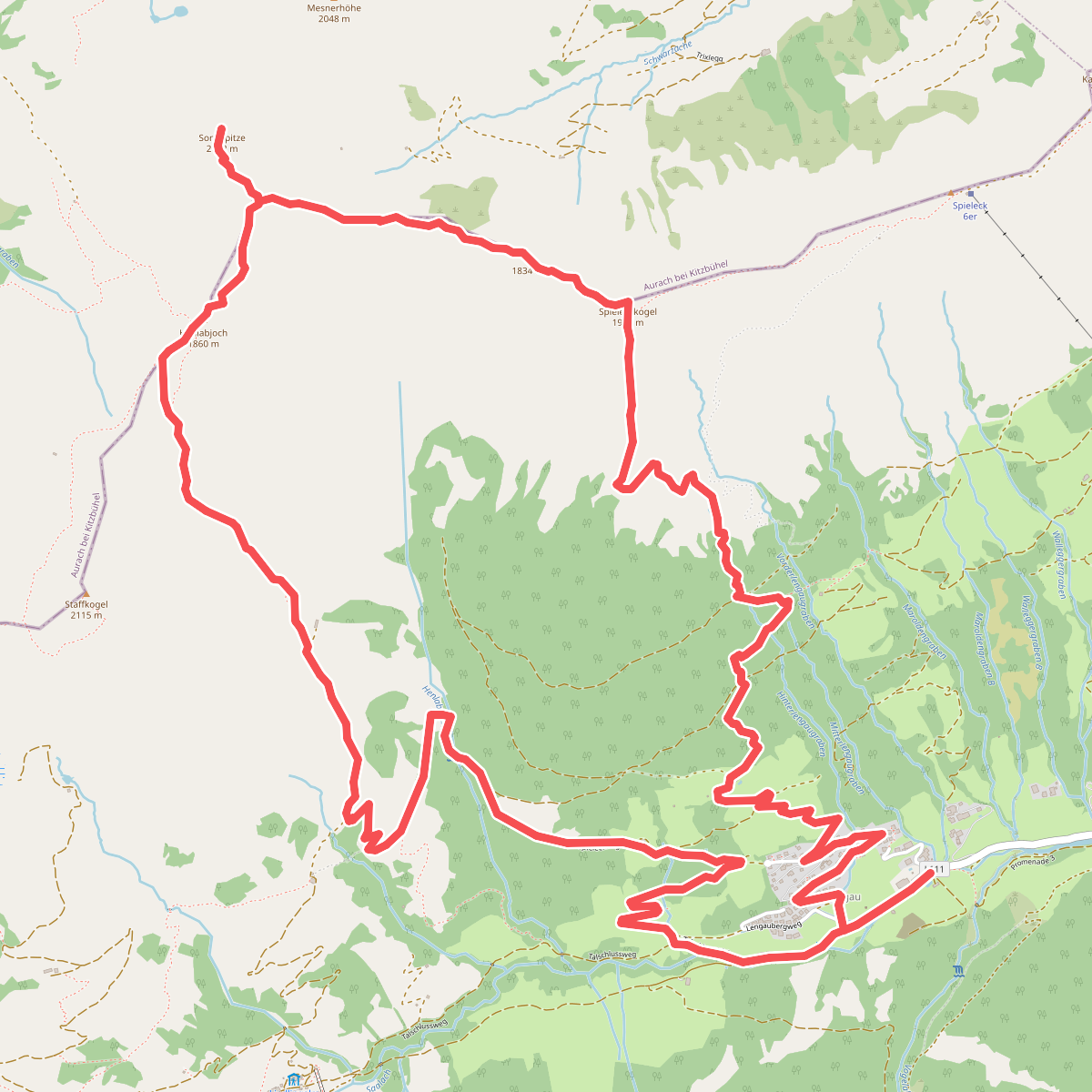 Wandertour Sonnspitze