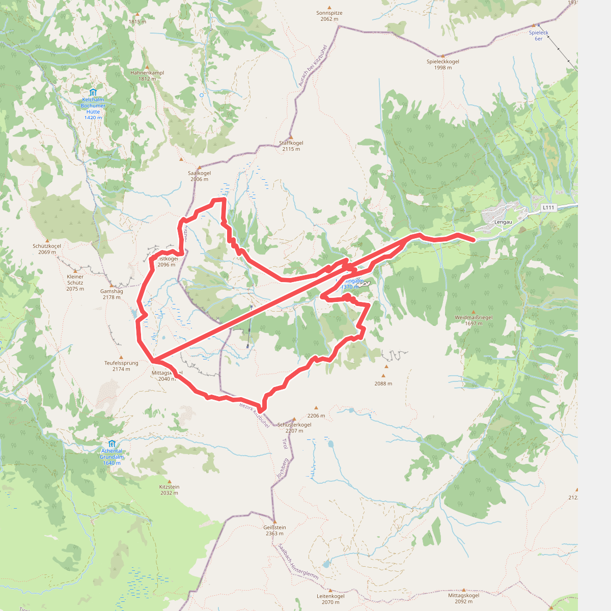Wandertour Tristkogel