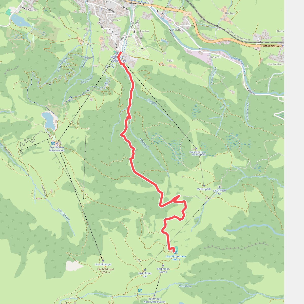 [9] Streuböden Talstation - Lärchfilzhochalm
