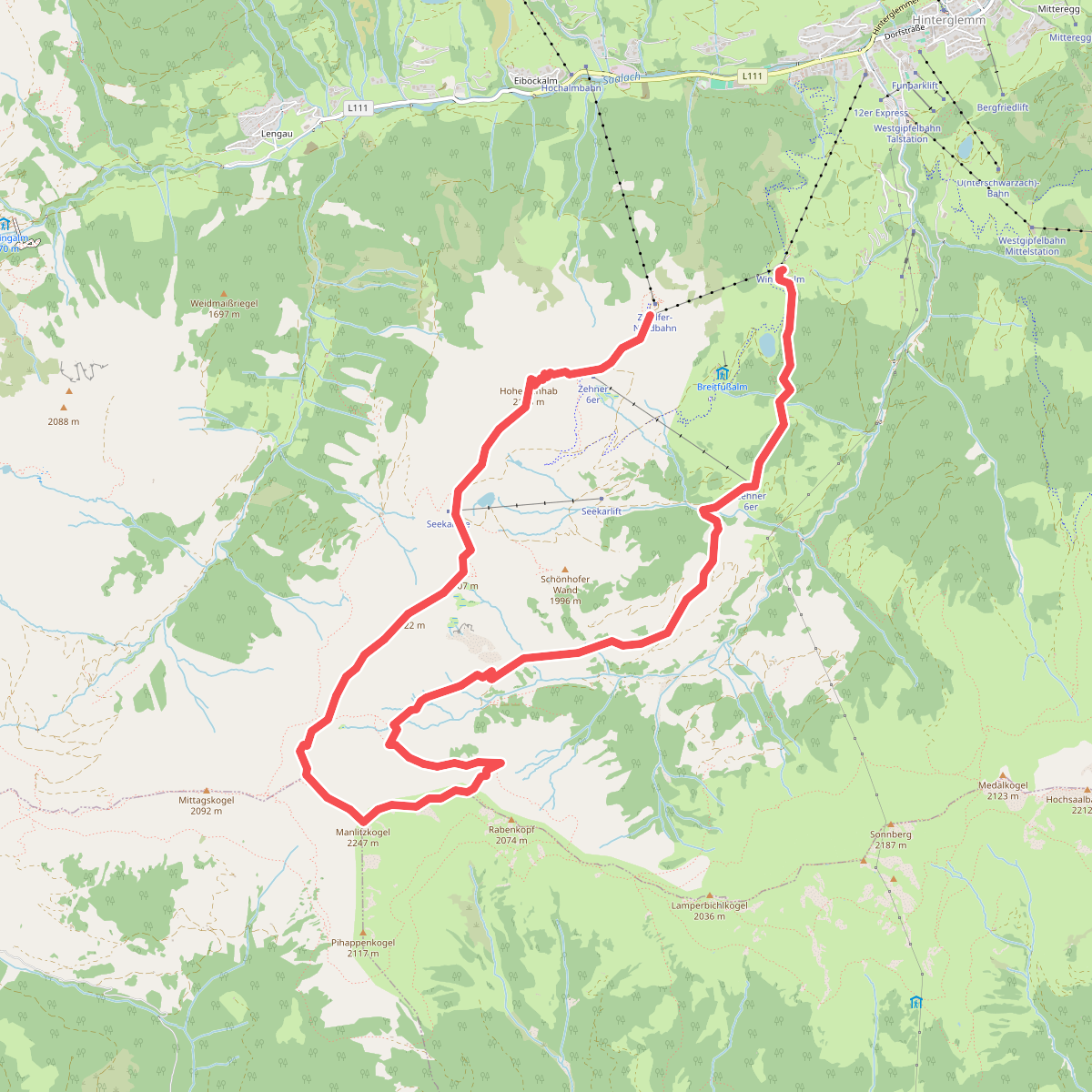 Wandertour Manlitzkogel