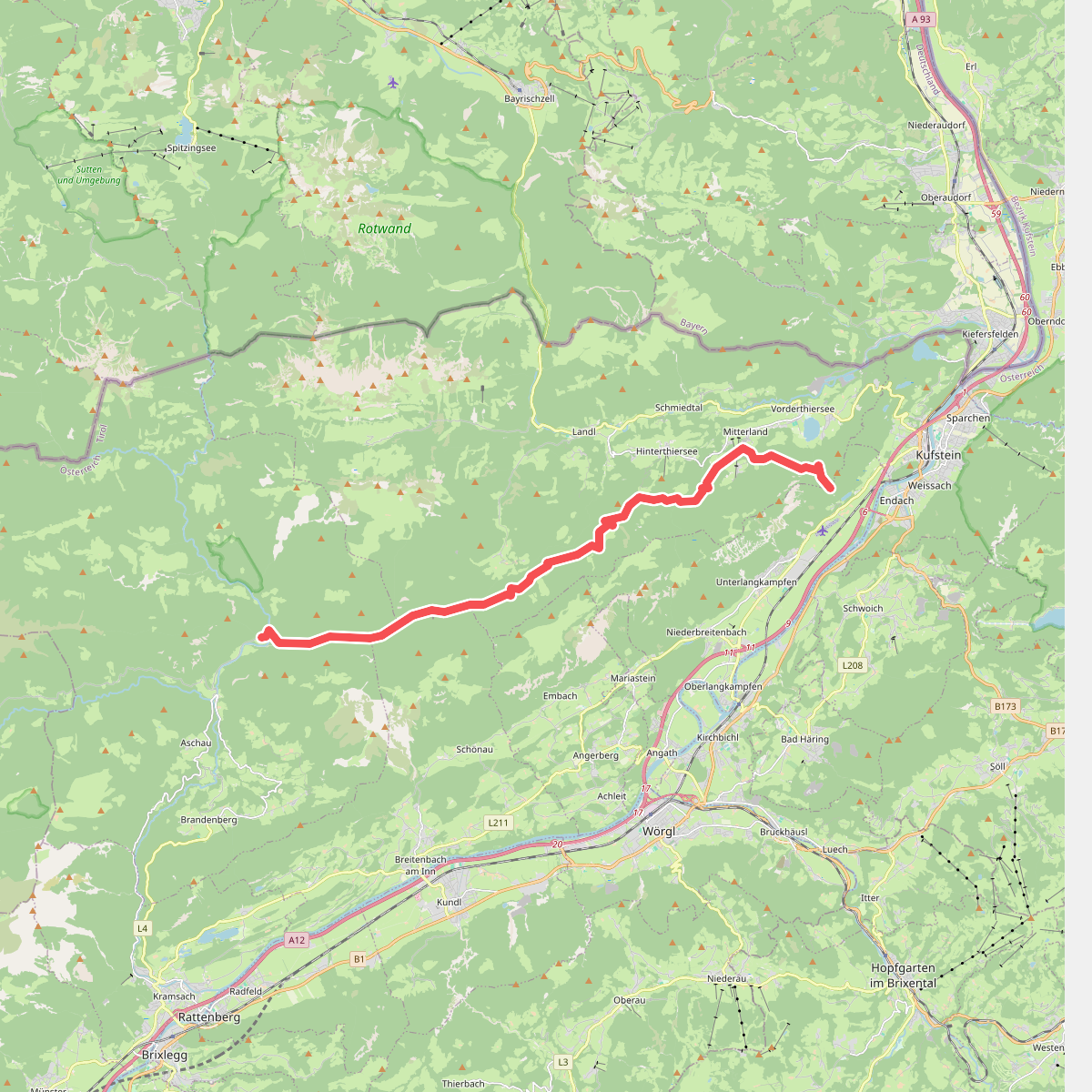 Wanderweg 401 - Brandenberger Alpen