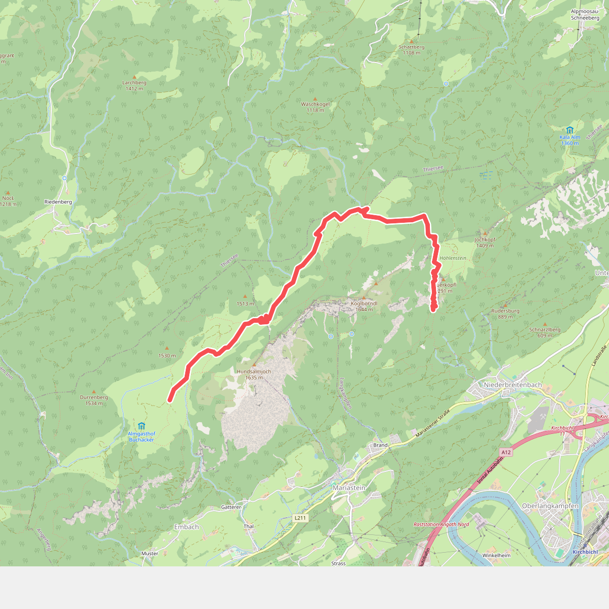 Gasthof Alpenhof Runde "Adlerrunde"