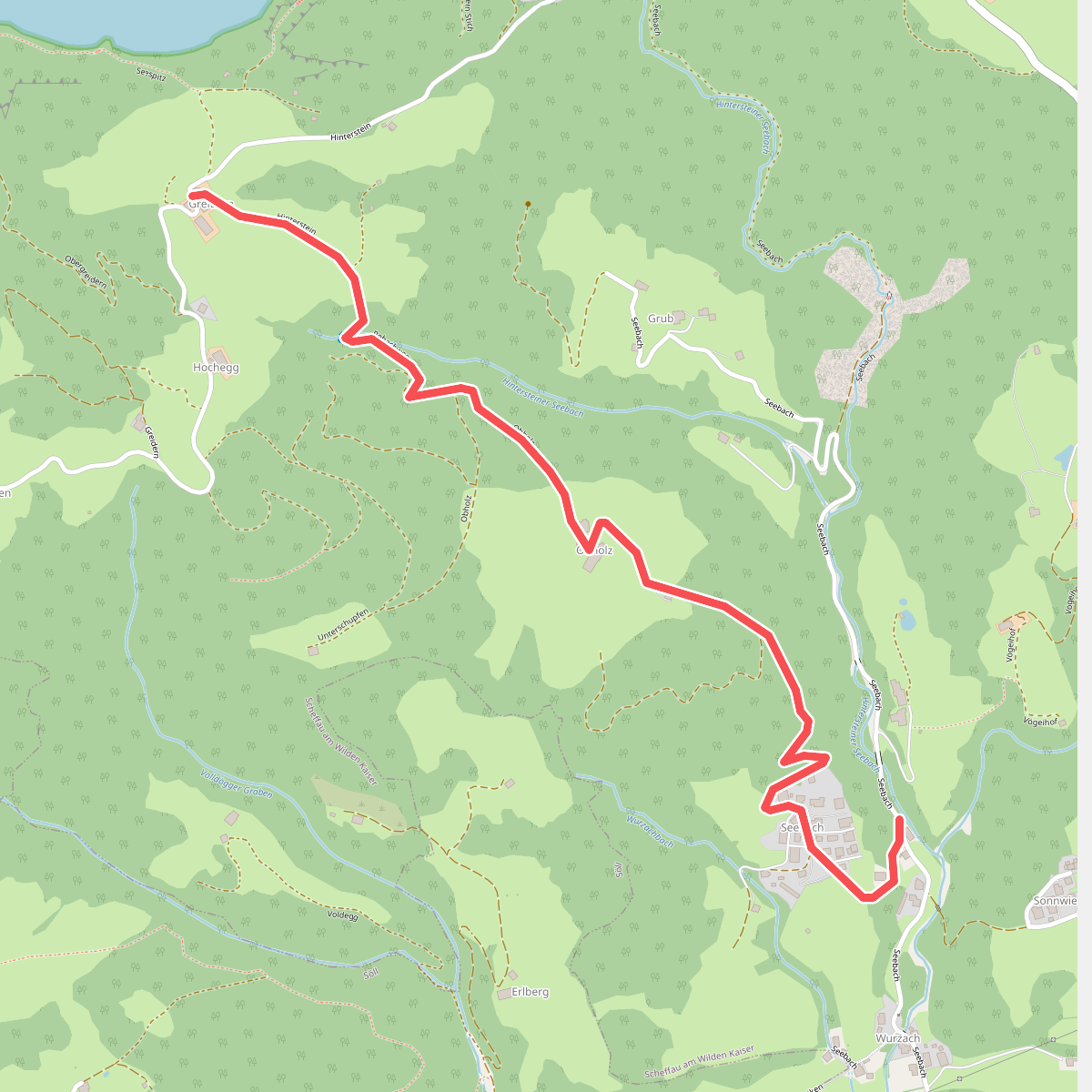 Wanderweg 44 - Wilder Kaiser