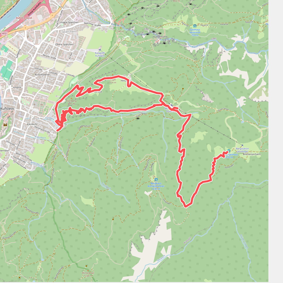 Brentenjoch-Trail