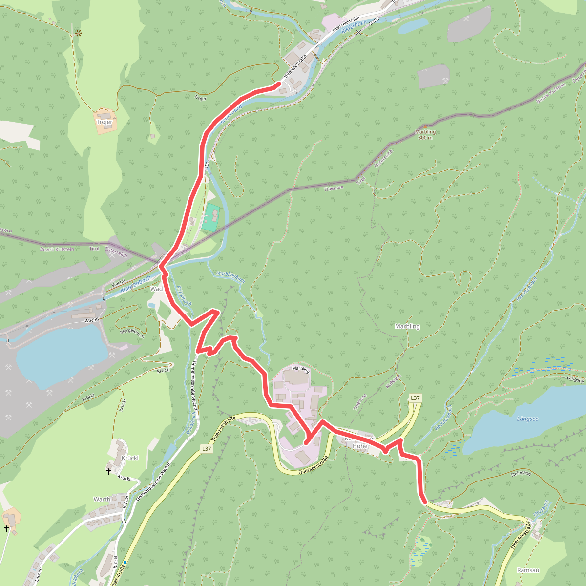 Wanderweg 46 - Kiefersfelden