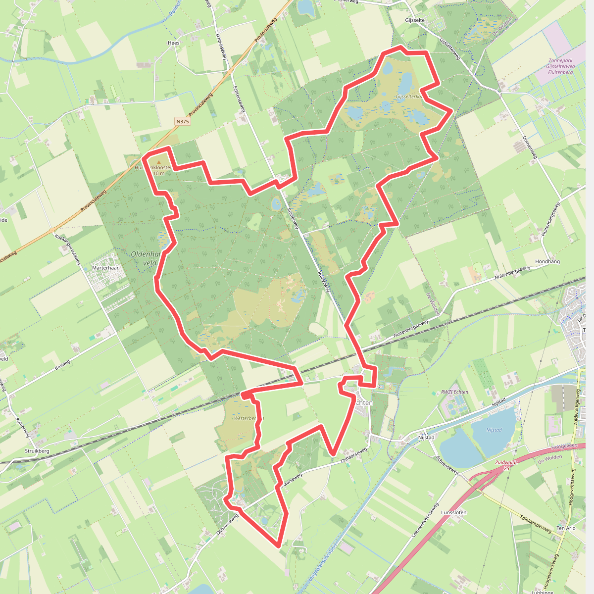2e oefening groningse vierdaagse 20 km
