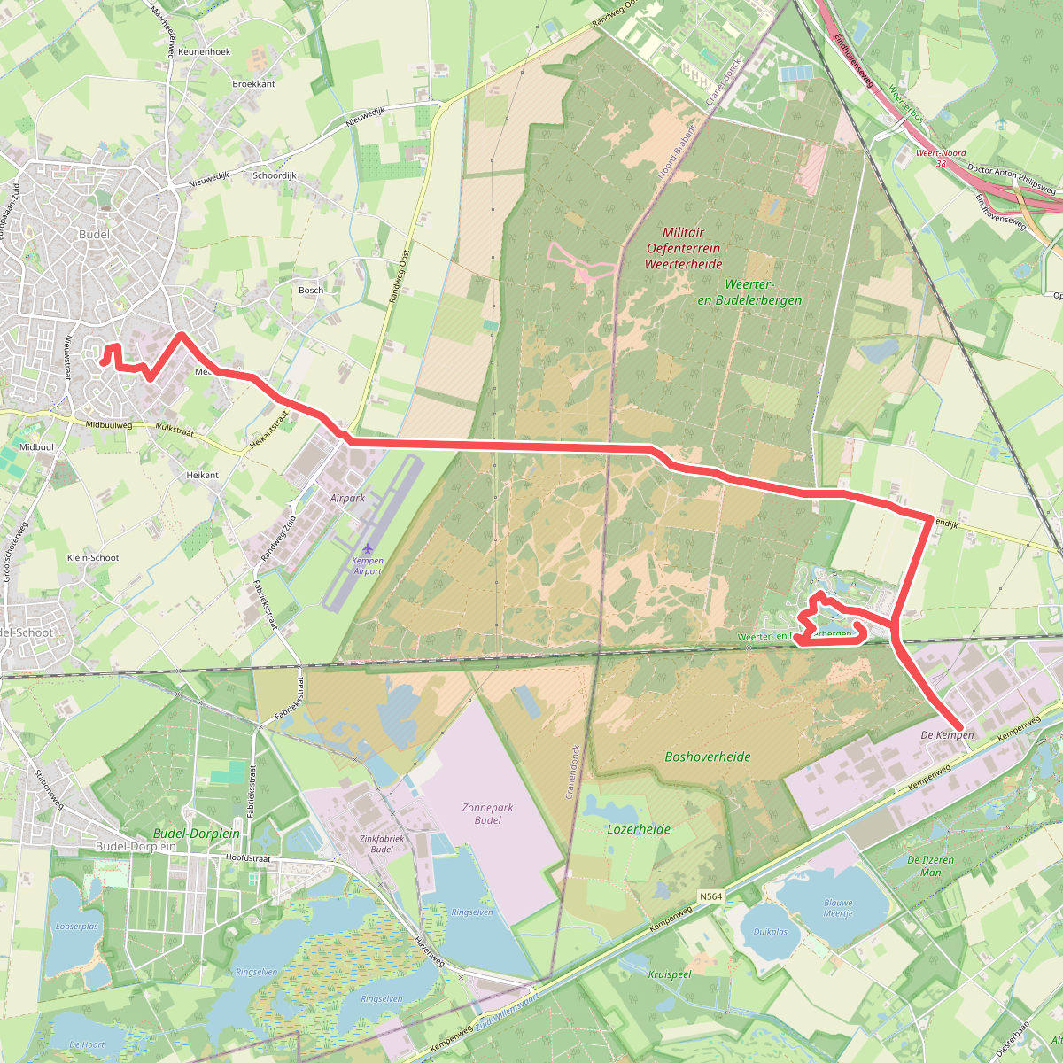 1e 4daagse training