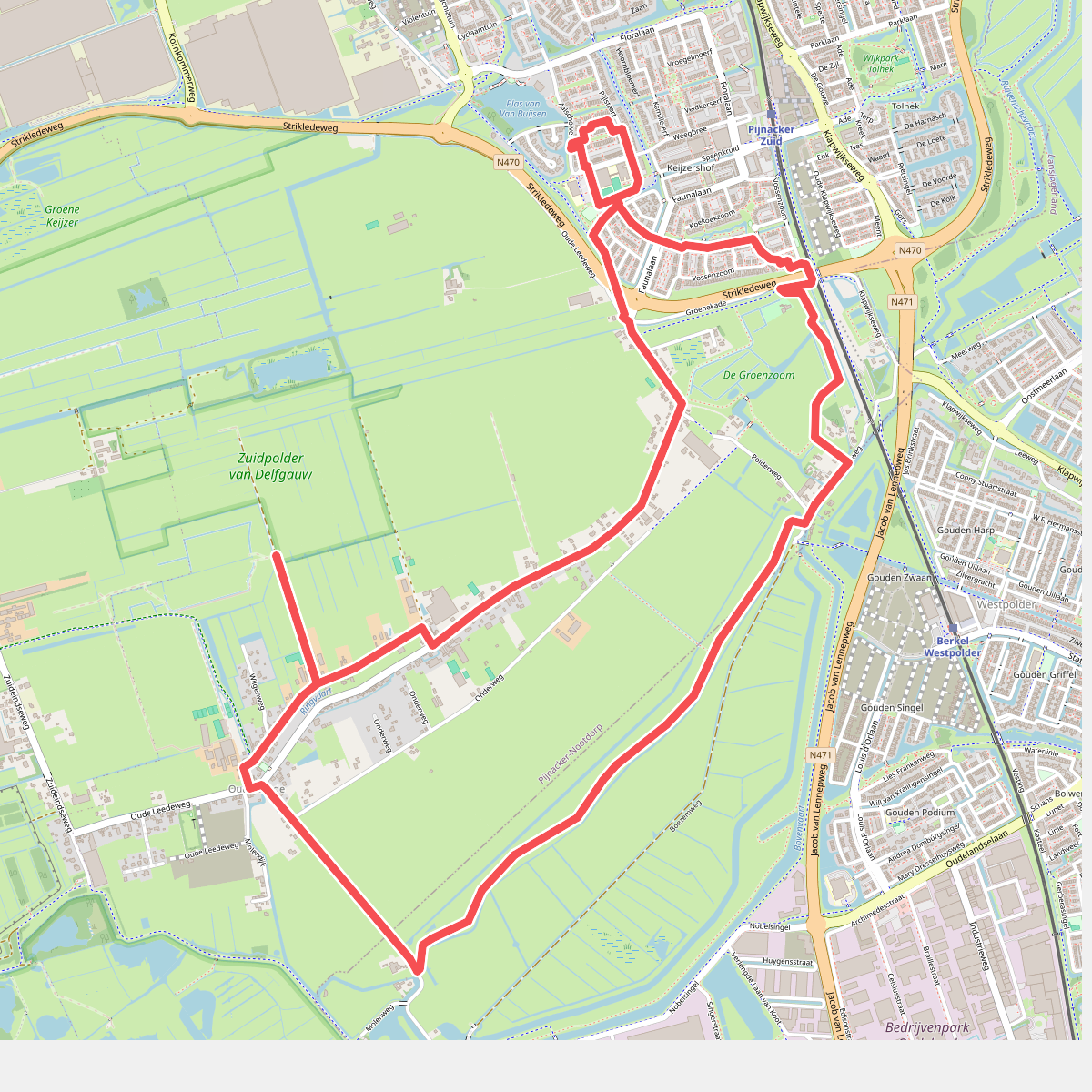Rondje Oude Leede