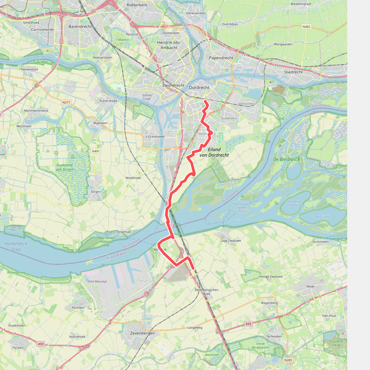 Lage zwaluwe - krispijn