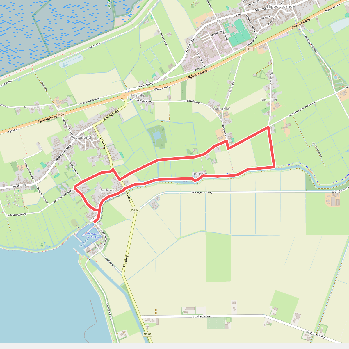 Hoelmroute (groen)