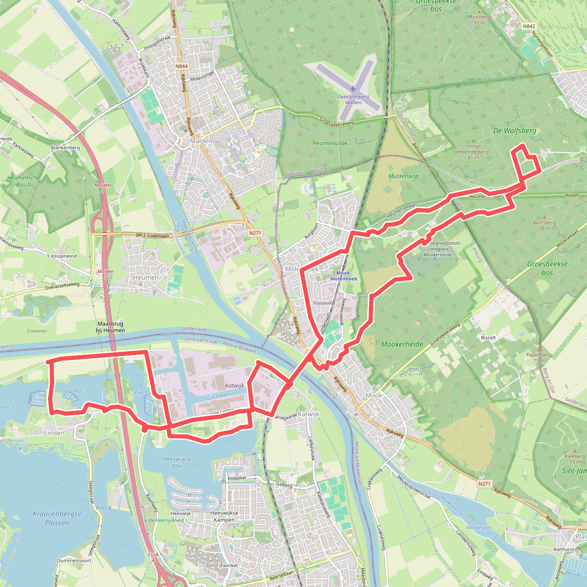 Rondje 20 vanuit wolfsberg