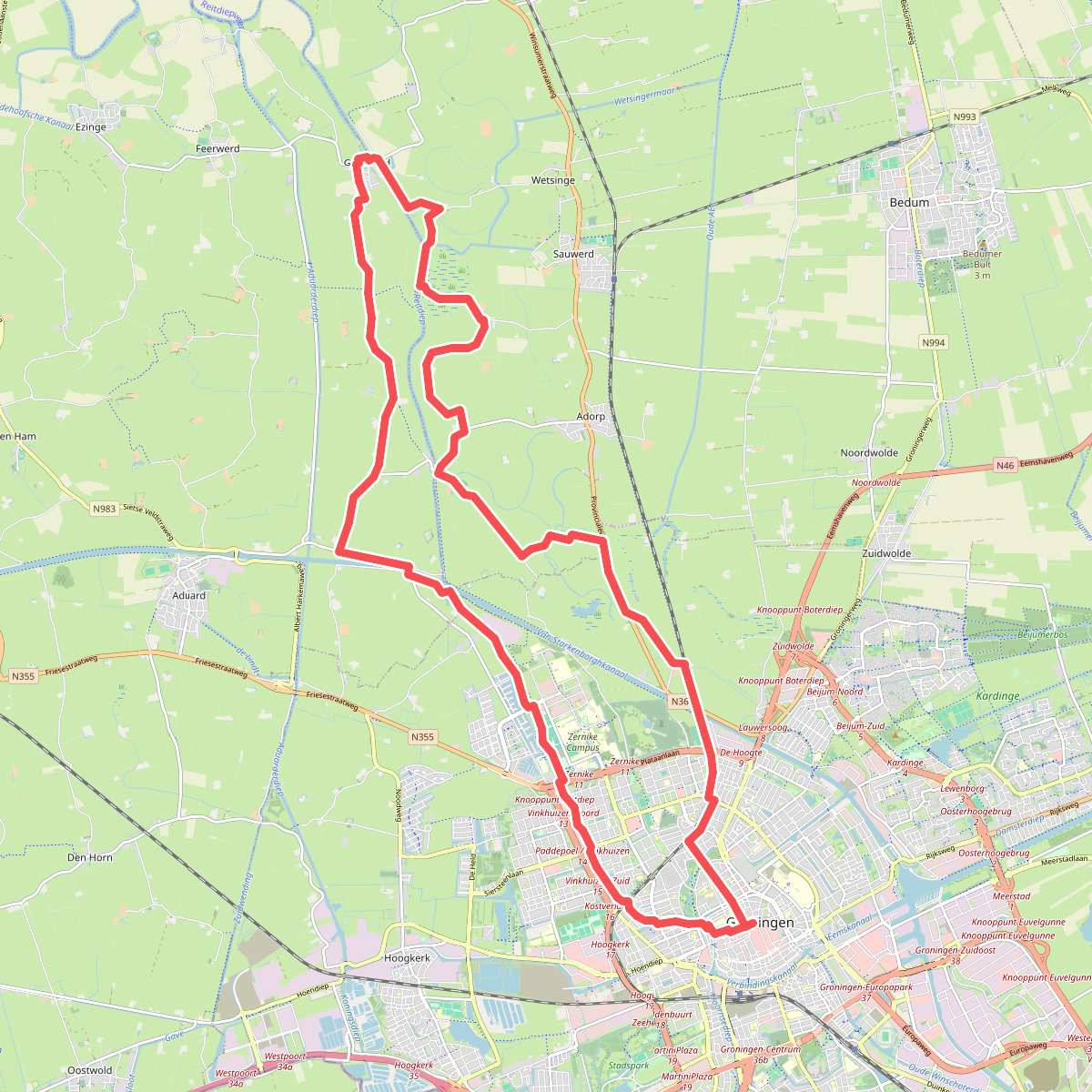 Groningse 4daagse dag 2 - Noord 30