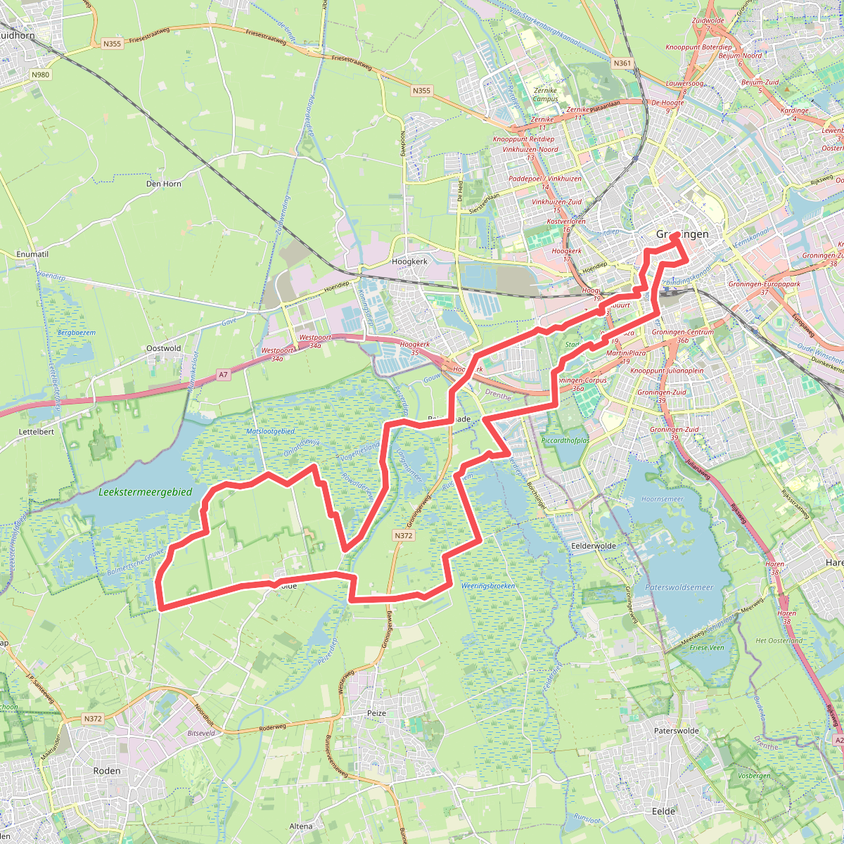 Groningse 4daagse dag 1 - West 30
