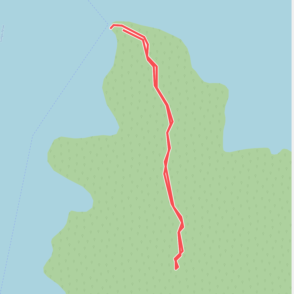 Trail Taman Eko-Rimba Pulau Tali Kail