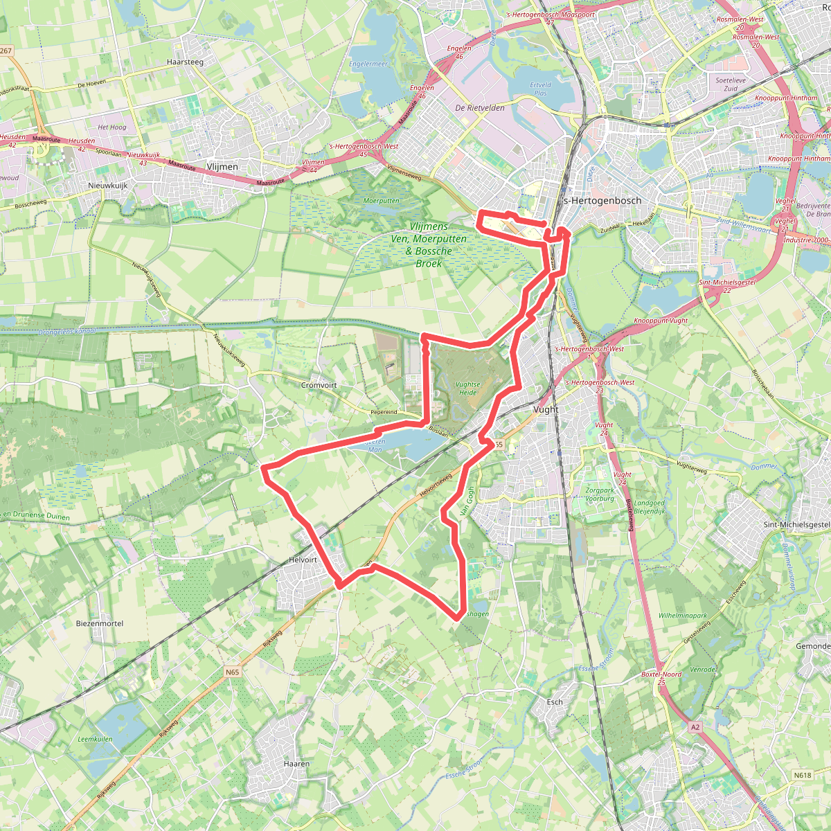 Tweede etappe 25 km Bossche A4D 2026