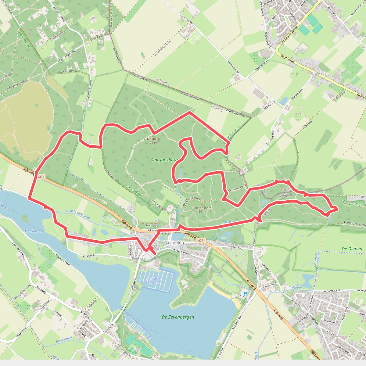 Sint Jansberg 10,5 km