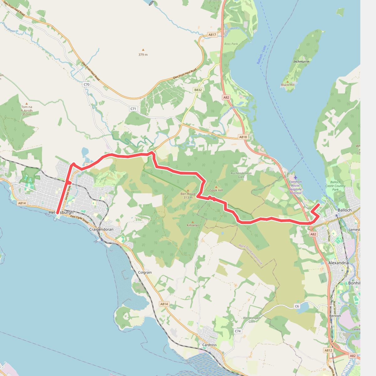 Joh Muirway: 1. Helensburgh - Balloch