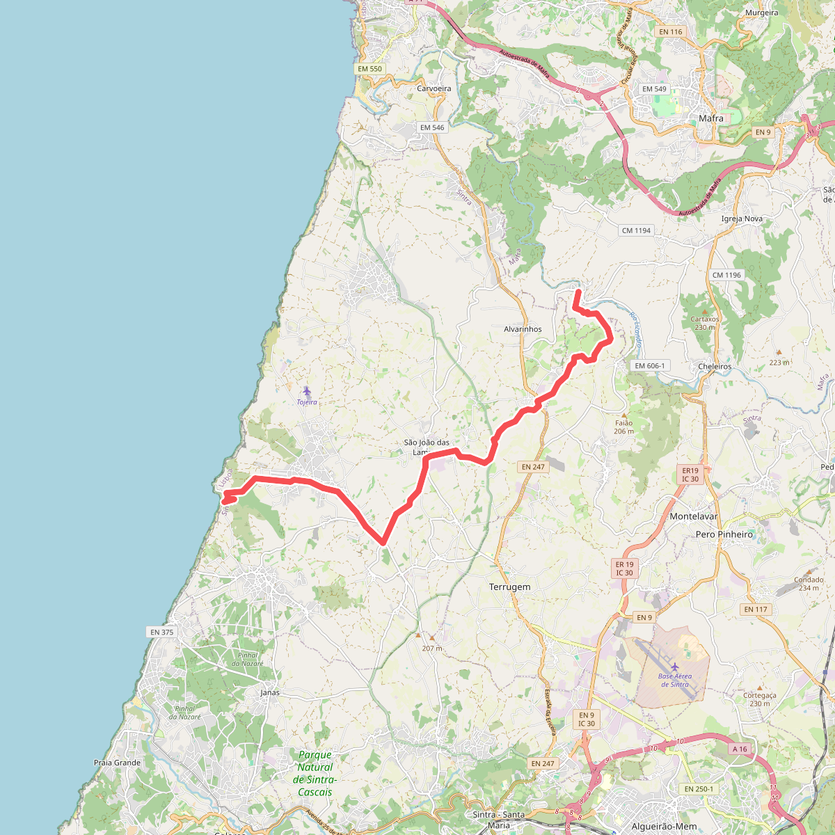 Caminho do Atlântico (Troço Magoito-Carvalhal)