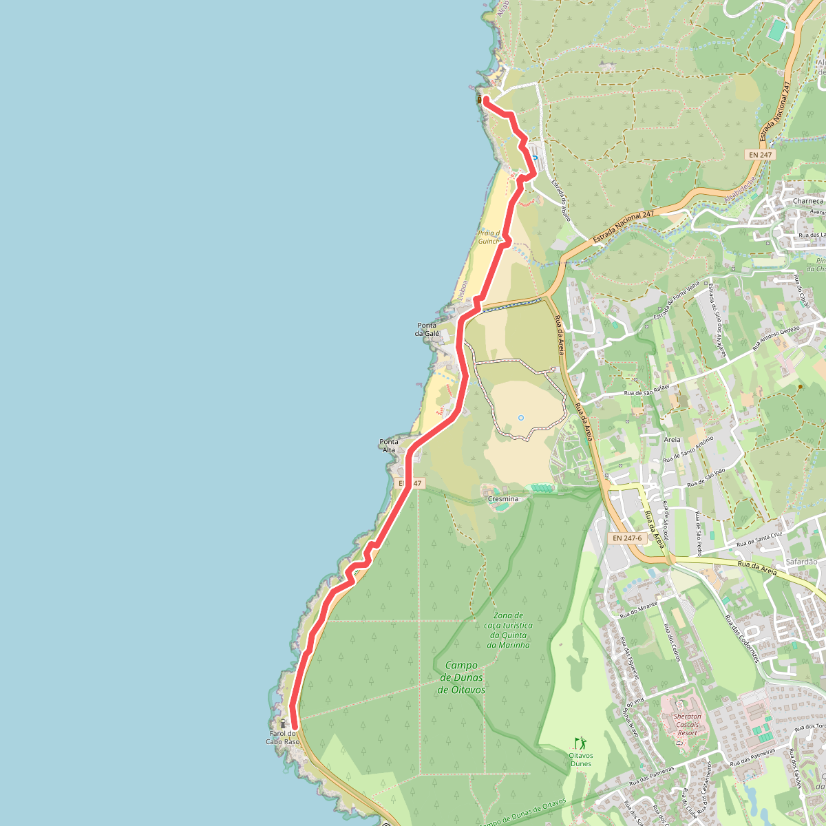 Caminho do Atlântico (Troço Cabo Raso - Abano)