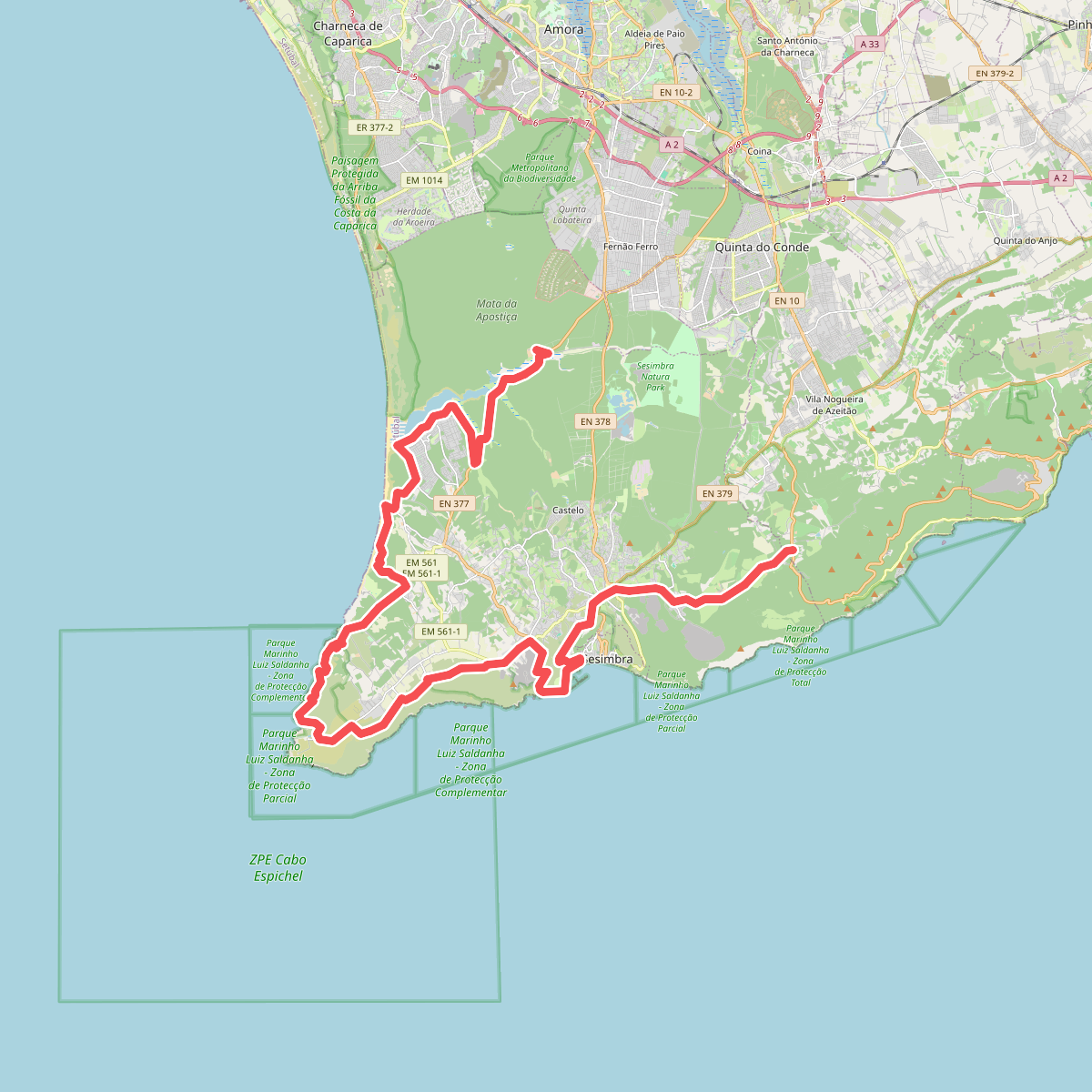Caminho do Atlântico (Troço Concelho Sesimbra)