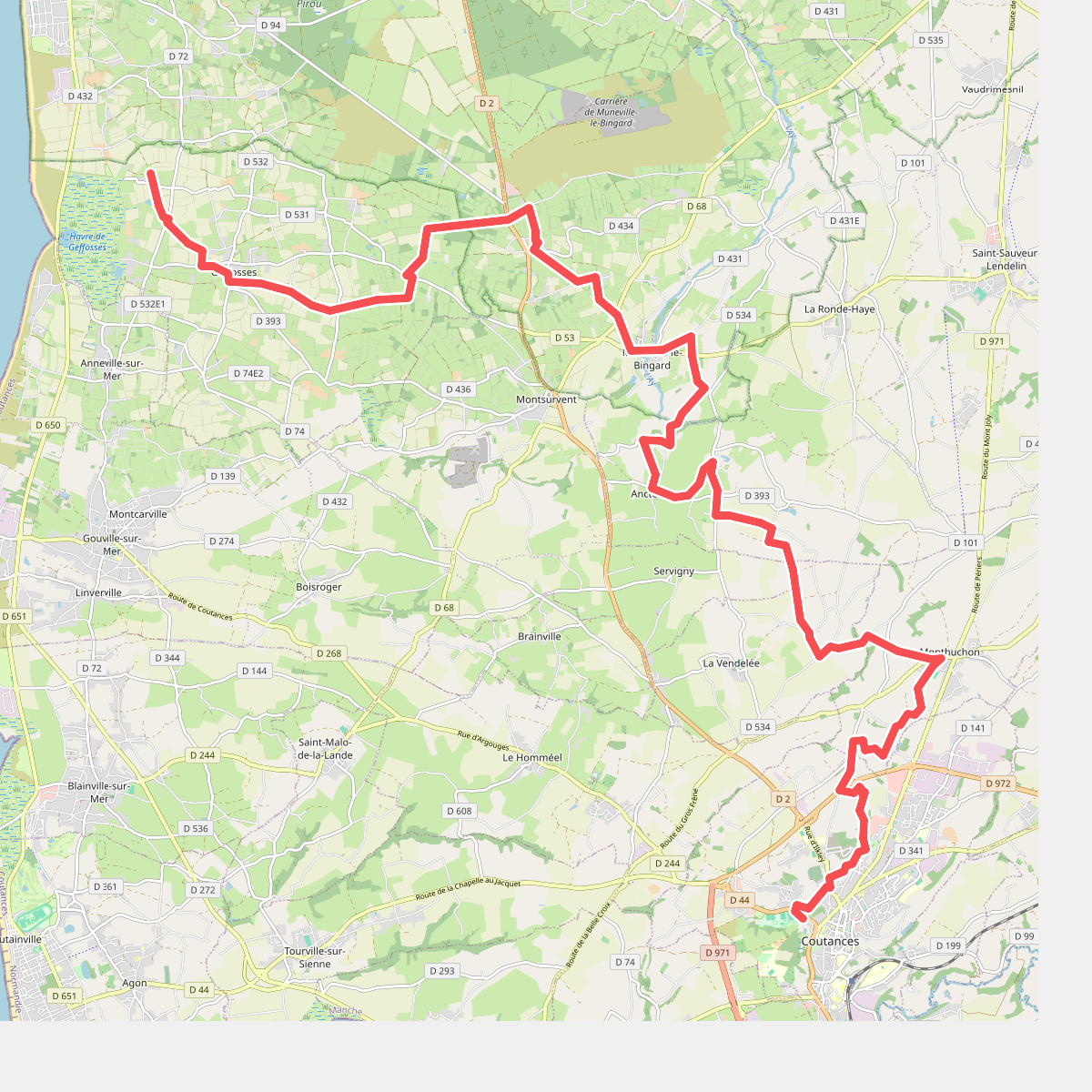 Europese wandelroute E9 · GR 223