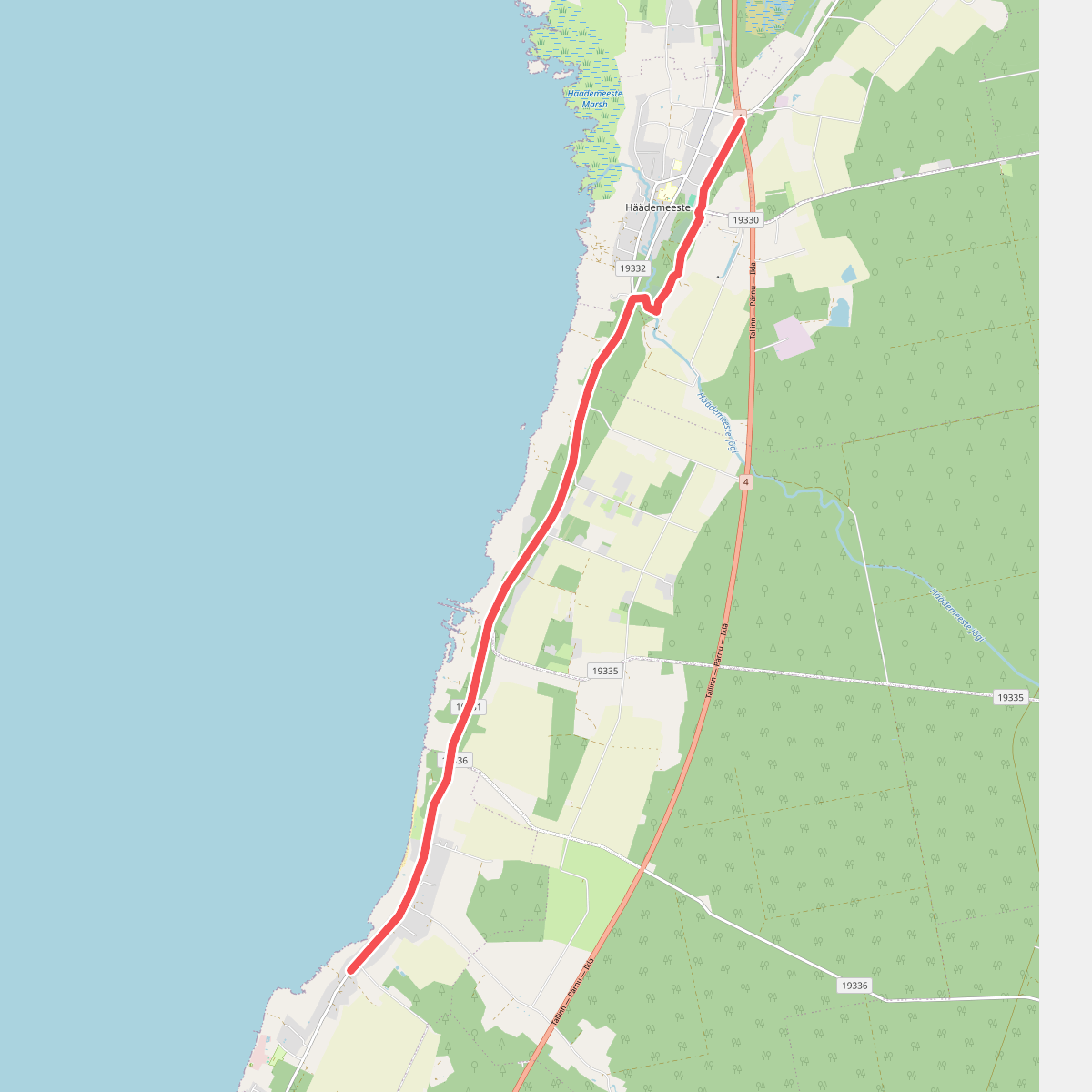 E9 section 32: Kabli-Häädemeeste