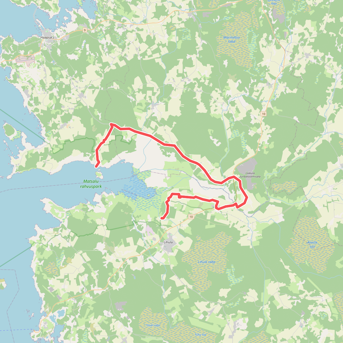 E9 section 45: Penijõe-Laiküla